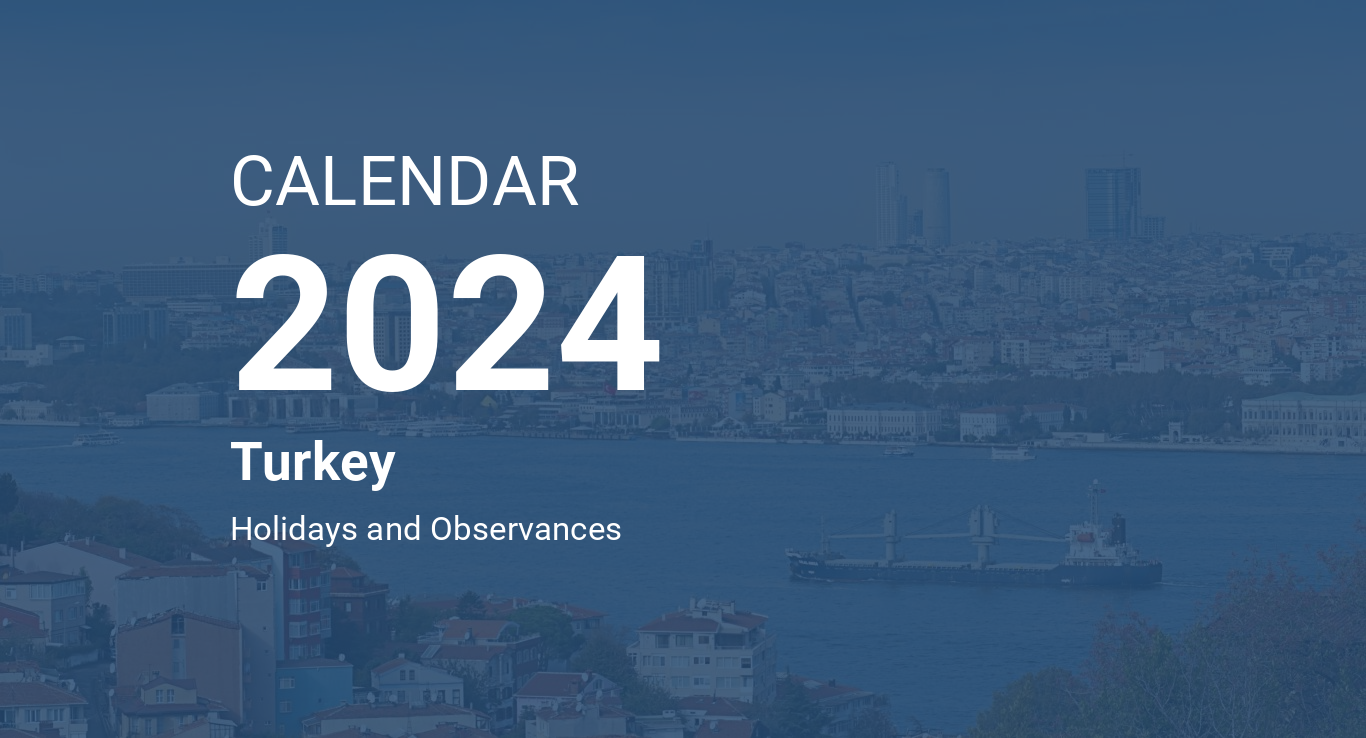 Year 2024 Calendar Turkey